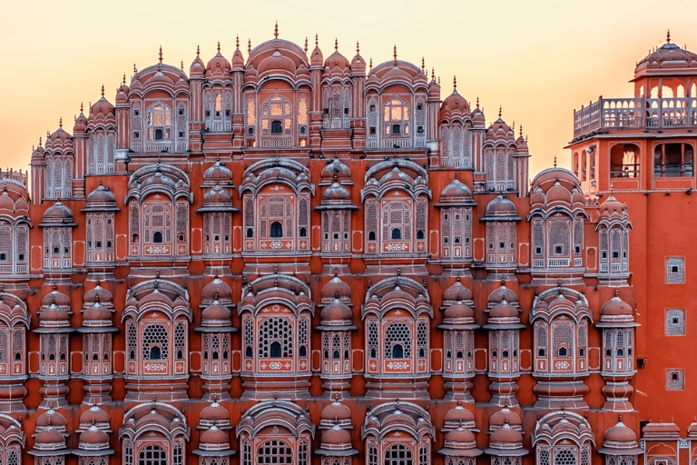 Desde Jaipur: Excursión de un día completo en coche por los lugares destacados de JaipurDesde Jaipur: Excursión de un día completo en coche por los lugares más destacados de Jaipur