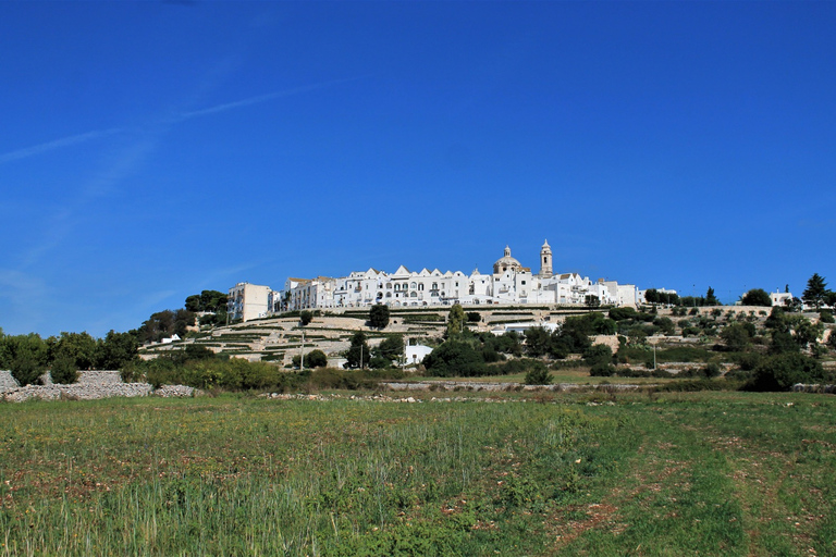 e-bike ring tour between Locorotondo and Martina Franca e-bike tour Locorotondo, Martina Franca and visit to a dairy