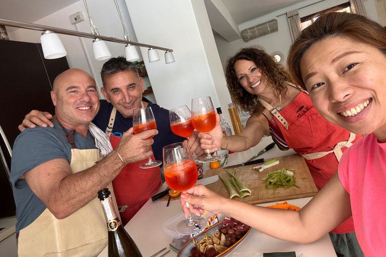 Visita al mercado y clase de cocina del chef Riccardo de Cataniaopción estándar