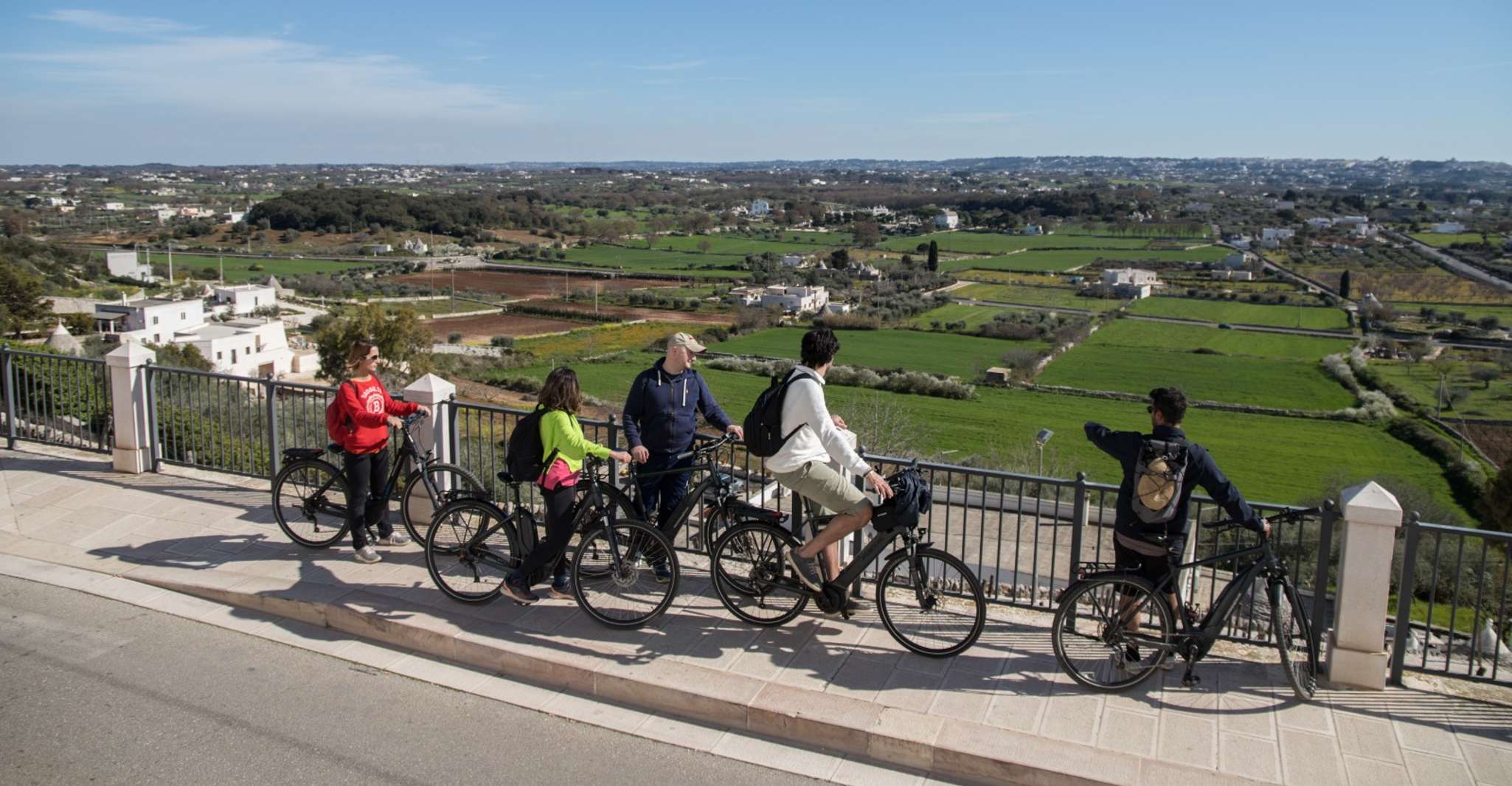e-bike ring tour tussen Locorotondo en Martina Franca - Hizvo
