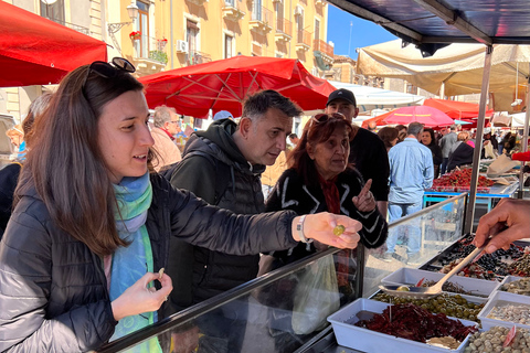 Visite du marché de Catane et cours de cuisine du chef Riccardooption standard