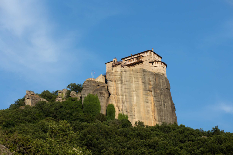 Meteora Full-Day Trip from Athens by Train Shared Tour in English with Economy Class Train