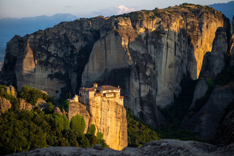 Meteora Full-Day Trip from Athens by Train Shared Tour in English with Economy Class Train