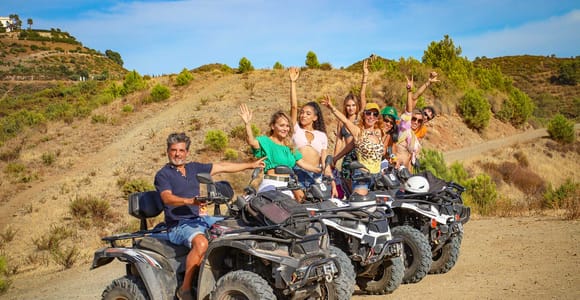 2 Stunden Quad Tour Marbella - 170€ pro Quad für bis zu 2 Personen
