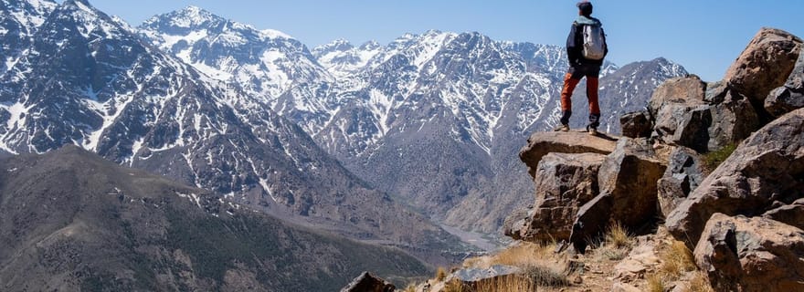 Depuis Marrakech : Randonnée d'une journée au sommet de Talamrout dans les montagnes de l'Atlas