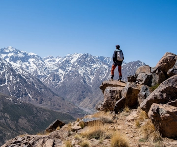 Vanuit Marrakech: Dagwandeling Atlasgebergte Talamrout Top