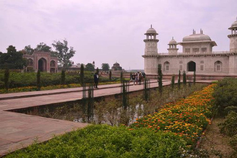 Från Delhi: Stadstur i Agra med Fatehpur Sikari över natten