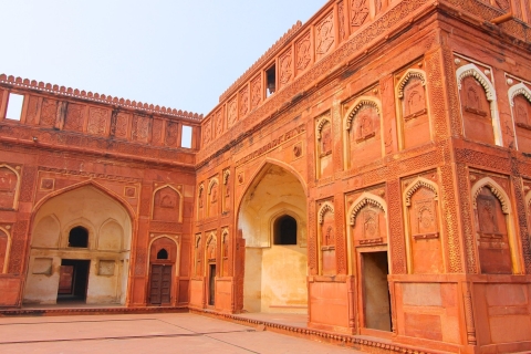 Depuis Delhi : visite privée d'Agra en voiture le même jour