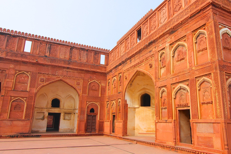 Depuis Delhi : visite privée d'Agra en voiture le même jour