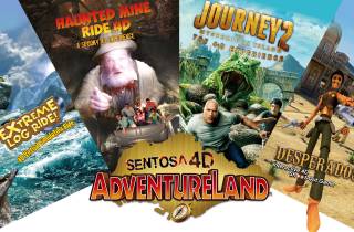 Singapur: Sentosa 4D AdventureLand Eintrittskarte