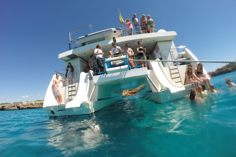 Majorque : croisière en catamaran à fond de verre le long de la côte estDepuis Cala Romántica : circuit Nord et Sud