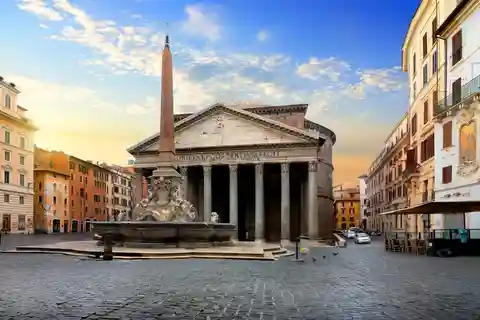 Desde Nápoles, Florencia y Roma: Panteón y audio inteligente