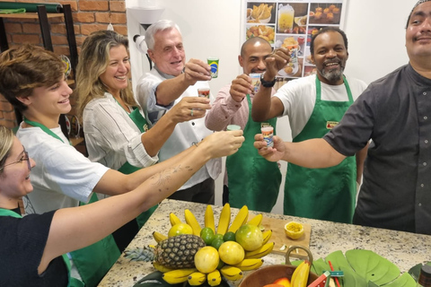 Rio de Janeiro: 9-Recipe Boozy Brazilian Cooking Class Dinner Class without Market