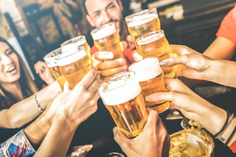 Private Bierverkostungstour in der Hamburger Altstadt4 Stunden: Biertour mit 8 Bieren und Essen