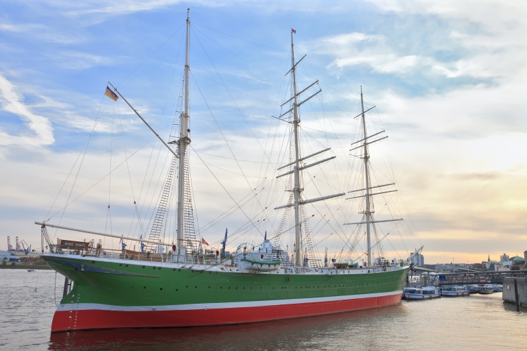 Port of Hamburg Private Tour & Tickets to Rickmer Rickmers 3-hour: Port of Hamburg & Rickmer Rickmers