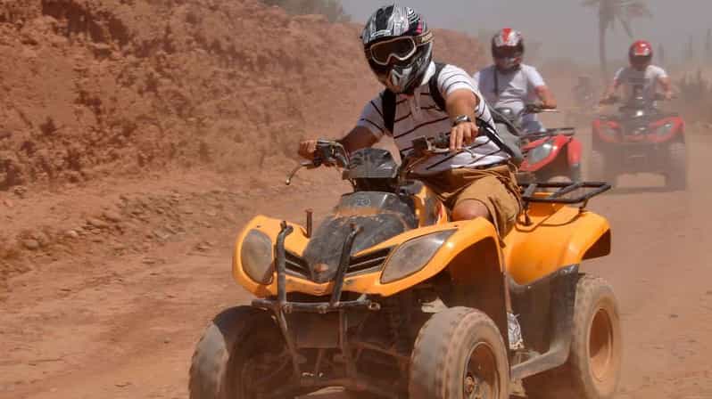 Agadir : Quad dans le désert et sur la plage d'Agadir pour une demi-journée - quad