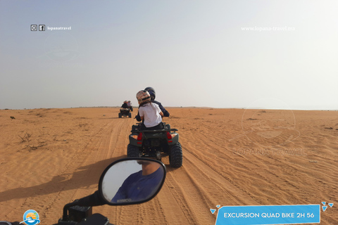 Agadir : Quad dans le désert et sur la plage d&#039;Agadir pour une demi-journéeAgadir : Excursion en quad dans le désert et sur la plage d&#039;Agadir pour une demi-journée