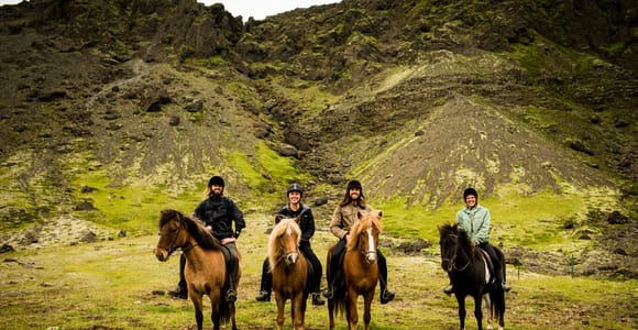 Hveragerdi: Reykjadalur (Hot Spring Valley) Horse Riding Tour