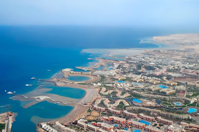 Depuis la baie de Makadi : Visite de la ville d'Hurghada et du musée national