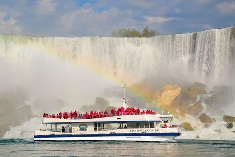 From Mississauga:Niagara Falls Day Tours with Boat and Lunch Niagara Tour with Boat Only ( No Lunch)