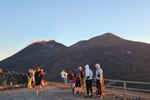 From Taormina: Sunset Experience on Mount Etna Upper Craters