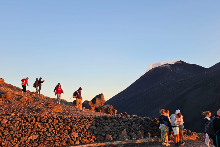 From Taormina: Sunset Experience on Mount Etna Upper Craters