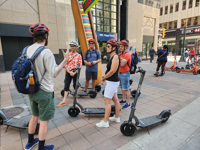 Calgary: E-Scooter City Highlights Tour | 2-Hour