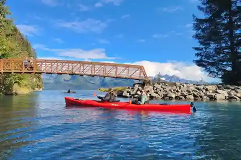 Seward: Tonsina Point Kayak & Exit Glacier Nature Hike