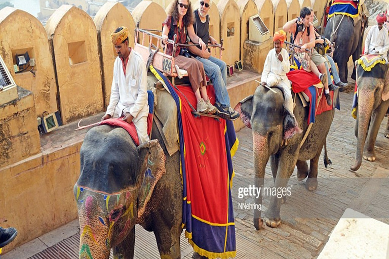 Z Delhi: Prywatna jednodniowa wycieczka samochodem po Jaipur