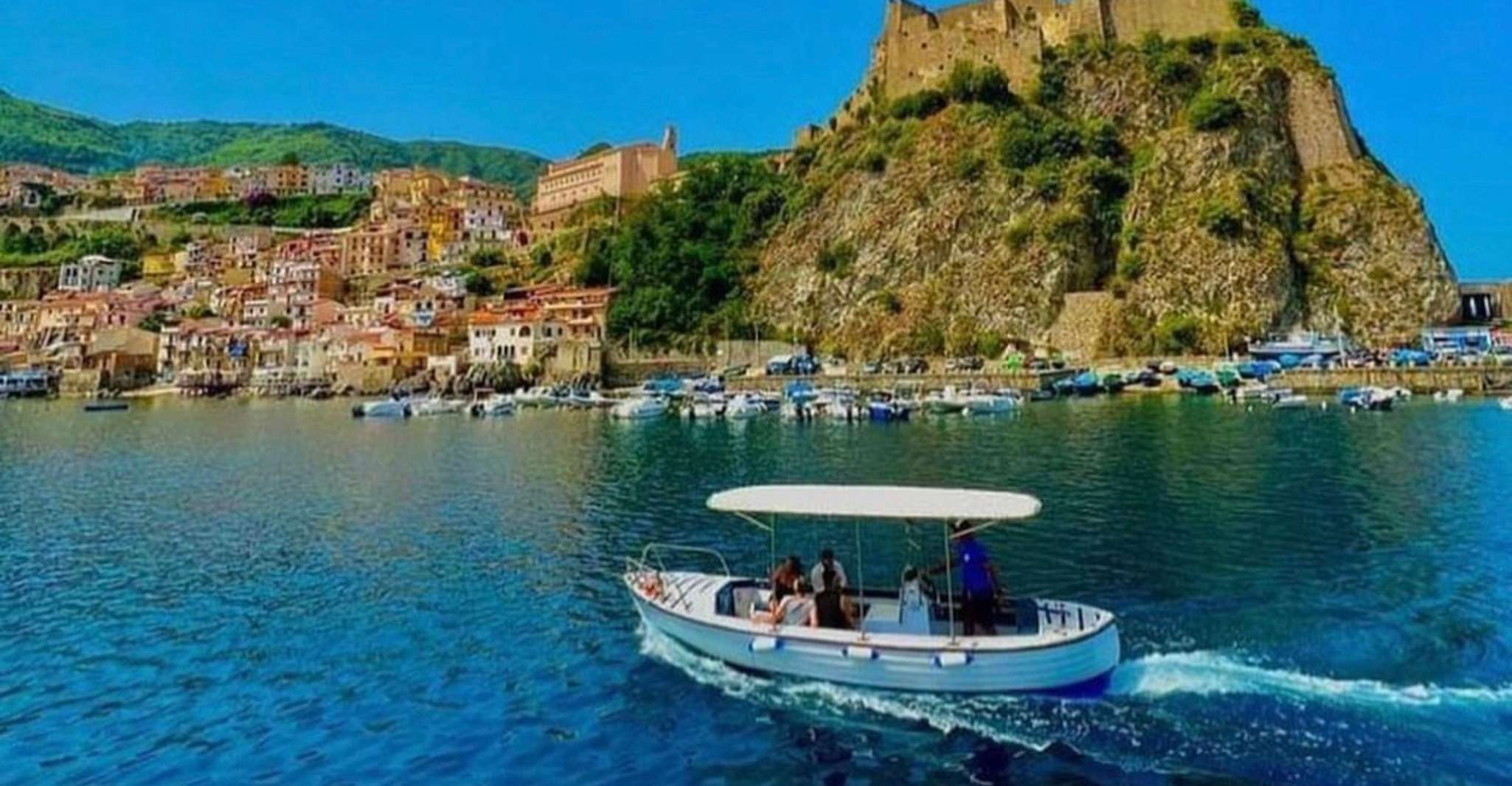 Escursione in barca di 3 ore, Scilla-Bagnara-Cala Janculla - Hizvo