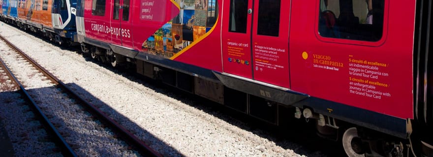 Sorrente : Transfert en train aller simple à destination ou en provenance de Pompei