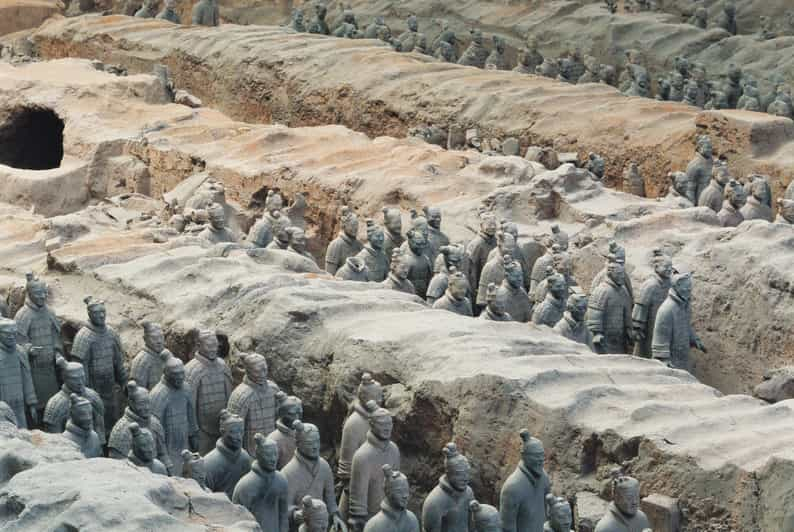 Xi'an Day Tour Terracotta Warriors City Wall Option Lunch GetYourGuide