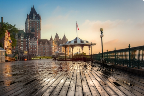 Erkundungsspiel und Tour durch die Altstadt von Quebec