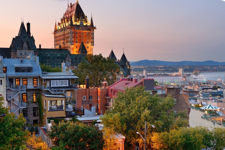 Gra eksploracyjna i wycieczka po starym mieście Quebec