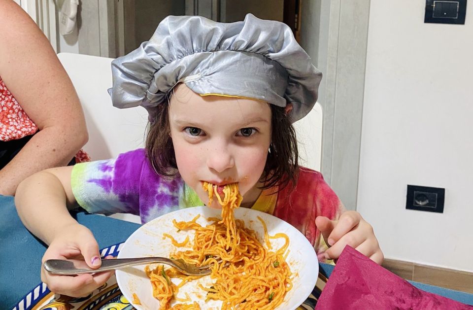 Frische Pasta-Erfahrung für Kinder - Kochkurs