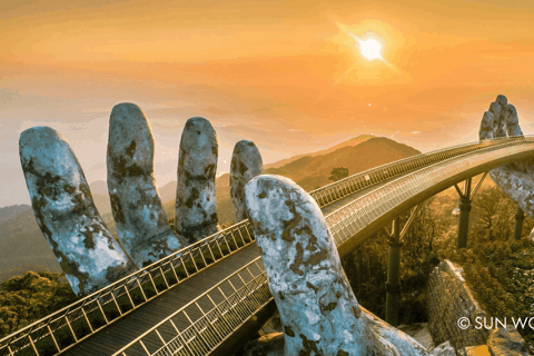 From Da Nang: Ba Na Hills Golden Bridge Day Tour &amp; LunchBA NA HILLS - GOLDEN BRIDGE - DAILY TOUR