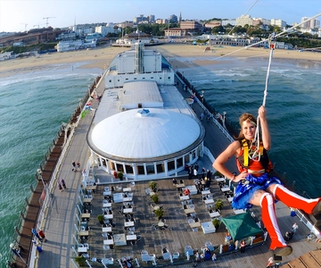 Bournemouth Pier: PierZip Entrance Ticket