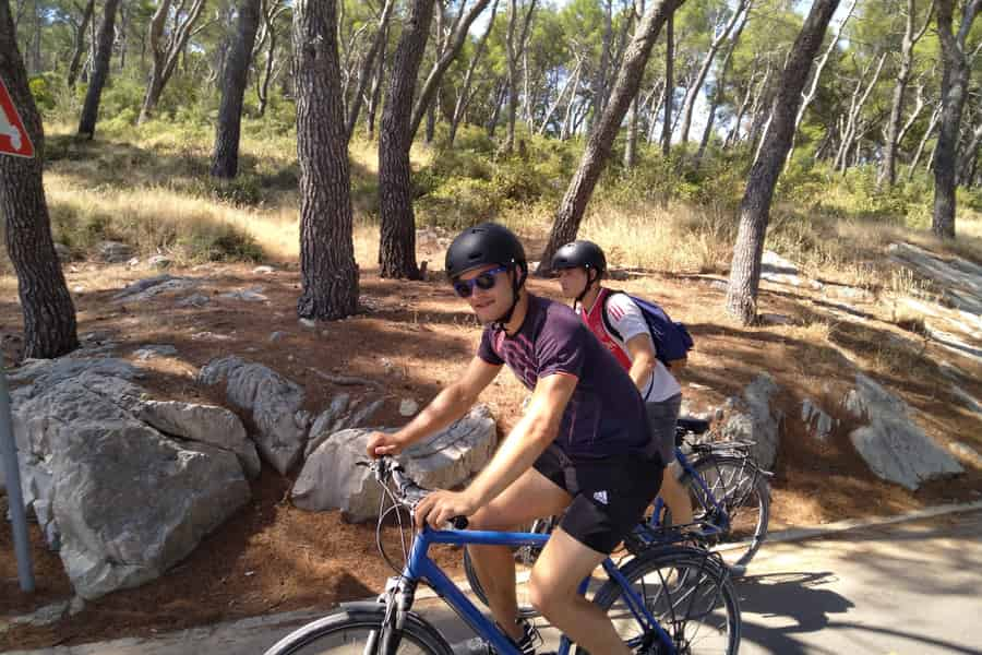 Split: Old Town Guided Bike Tour with Poljud Stadium