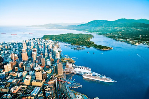 Canada Place Cruise Ship Terminal zum Flughafen Vancouver YVRLuxuslimousine (2 Personen, 2 Taschen)