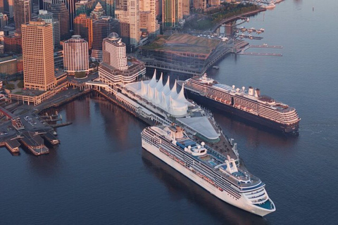 Canada Place Cruise Ship Terminal zum Flughafen Vancouver YVRLuxuslimousine (2 Personen, 2 Taschen)