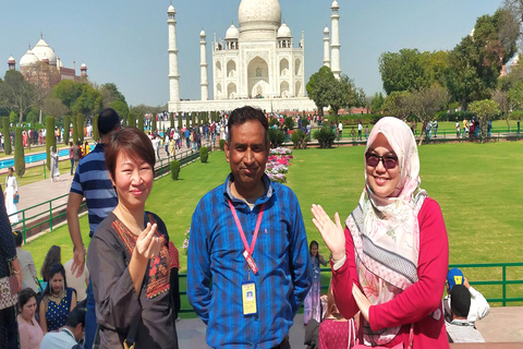 From Delhi : Private Taj Mahal and Agra Fort Trip by Car Private Ac Car and Tour Guide only