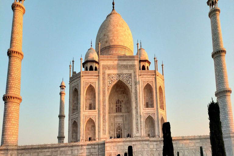 From Delhi : Private Taj Mahal and Agra Fort Trip by Car Tour with Private Ac Car, Guide, Monument entry fees