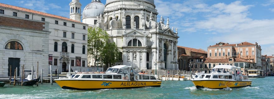 Venezia: trasferimento in barca da/per l'aeroporto Marco Polo con 3 percorsi