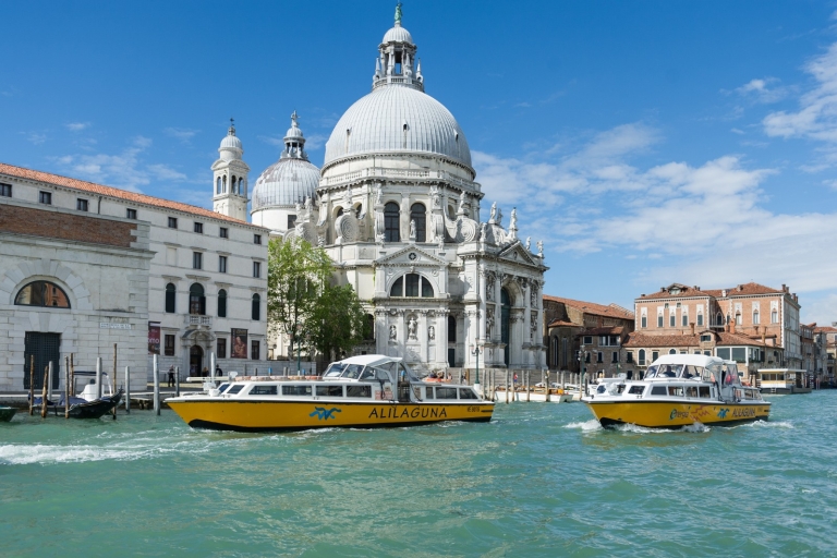 Venecia: Traslado en barco desde/hacia el aeropuerto Marco Polo con 3 rutas1-Ida de Venecia San Marco Giardinetti al Aeropuerto