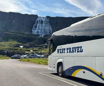 Van Isafjordur: begeleide dagtocht naar de Dynjandi-waterval met de bus