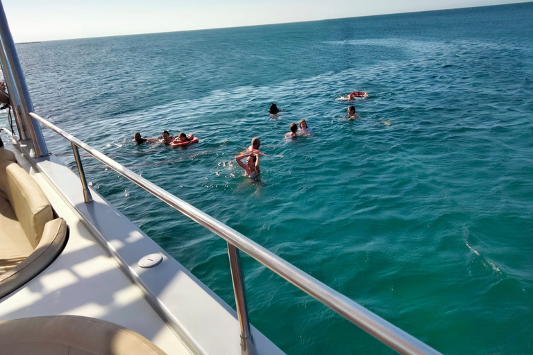 Denia: Cova Tallada Catamaran Tour and Swimming Stop