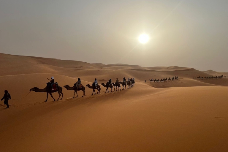 Marrakesh naar Merzouga: 3-daags woestijnavontuur (aanbevolen)Standaard Desert Camp-tent