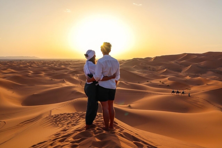 Marrakesz do Merzougi: 3-dniowa przygoda na pustyni (zalecane)Standardowy pustynny namiot obozowy