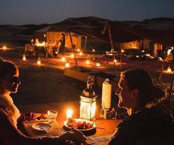 Marrakesh: Agafay Desert Sunset, Camel Ride, and Dinner Show