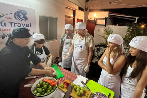 利马 - 米拉弗洛雷斯：秘鲁烹饪课程、皮斯科酸酒与热带水果利马 - 米拉弗洛雷斯：秘鲁烹饪课程、皮斯科酸酒和热带水果